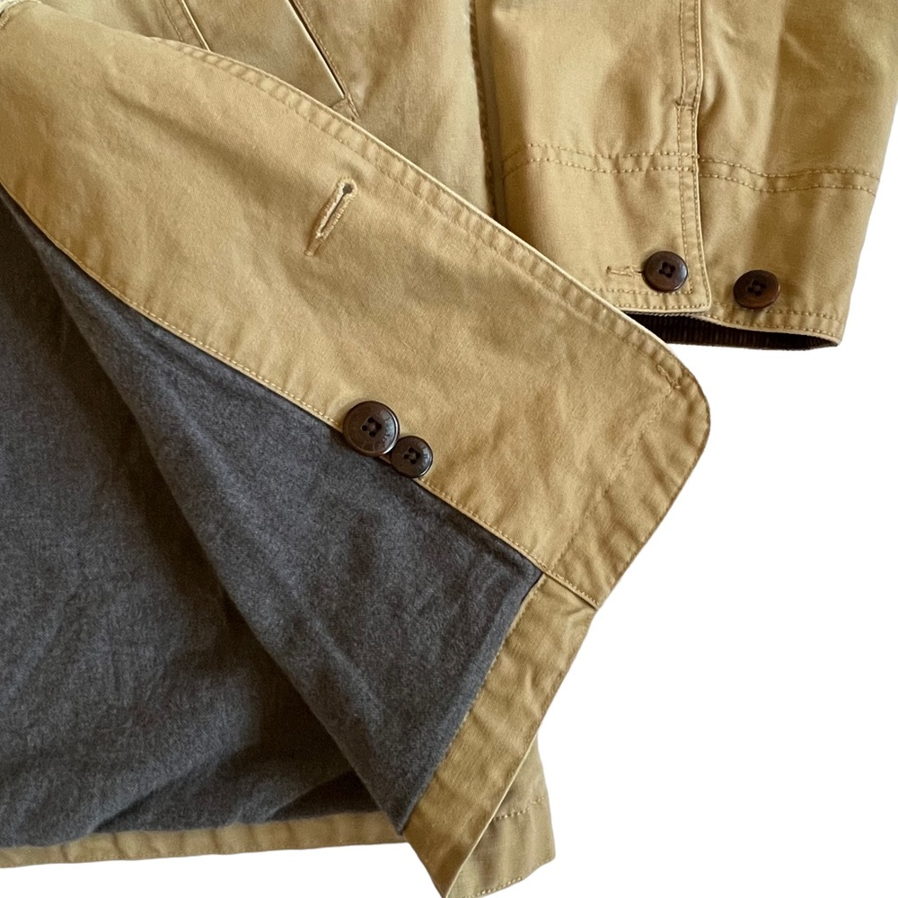 SOLD L. L. Bean Mens Original Field Canvas Barn Jacket Flannel Lining M - Picture 9 of 12